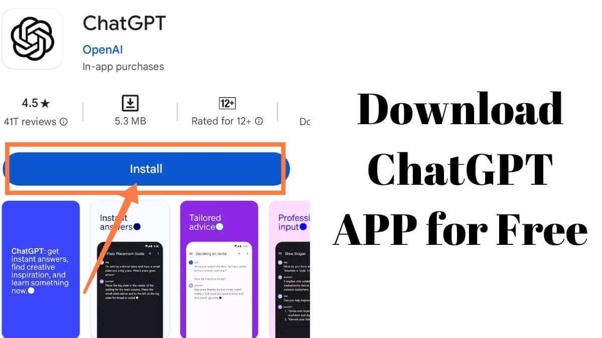 Chat GPT App Download for Android